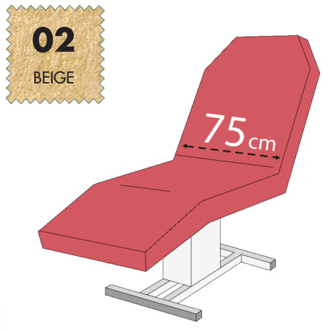 'Massageliegenbezug, Frottee - 02 beige'