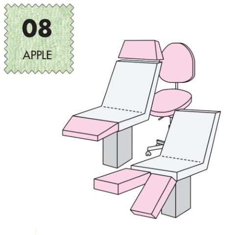 'Hockerbezug Mega, Frottee - 08 apple'