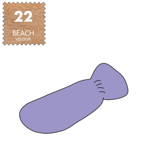 'Studio-Hand-Pack, Velour - 22 beach'