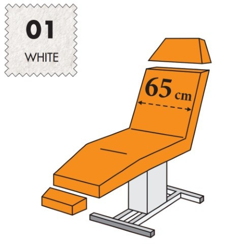 'Set - Liegenbezug 3-teilig, Frottee - 01 white'
