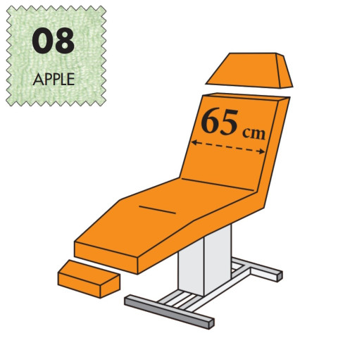 'Set - Liegenbezug 3-teilig, Frottee - 08 apple'