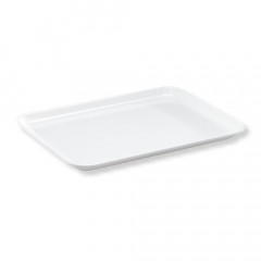 Instrument tray white 27 x 21 x 1.7 cm