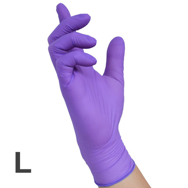 Nitril VIOLET Handschuhe 100, Gr.L (8-9)