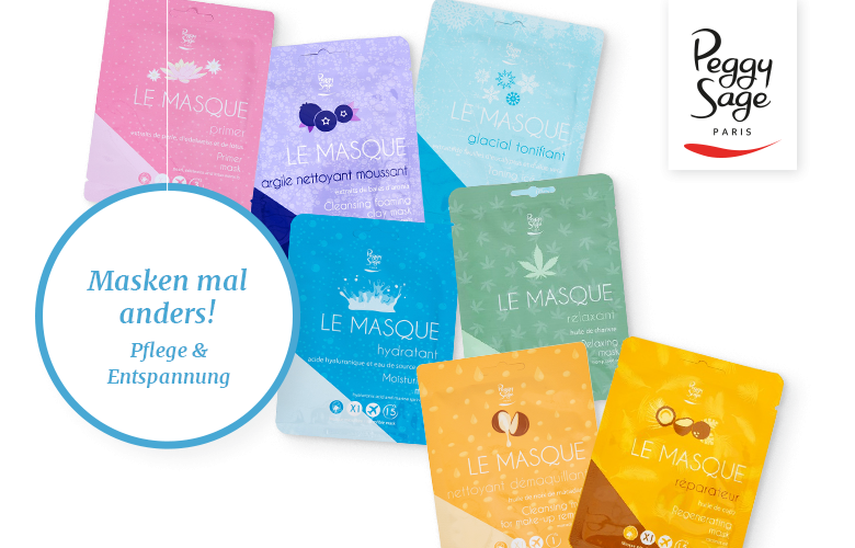 Peggy Sage <br> Pflege-Masken
