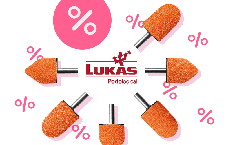 LUKAS PODO-Schleifkappen AKTION